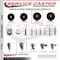Service Caster 5 Inch High Temp Phenolic 58 Inch Threaded Stem Caster Set 2 Brakes SCC SCC-TS20S514-PHRHT-58212-2-TLB-2 - alternate 3
